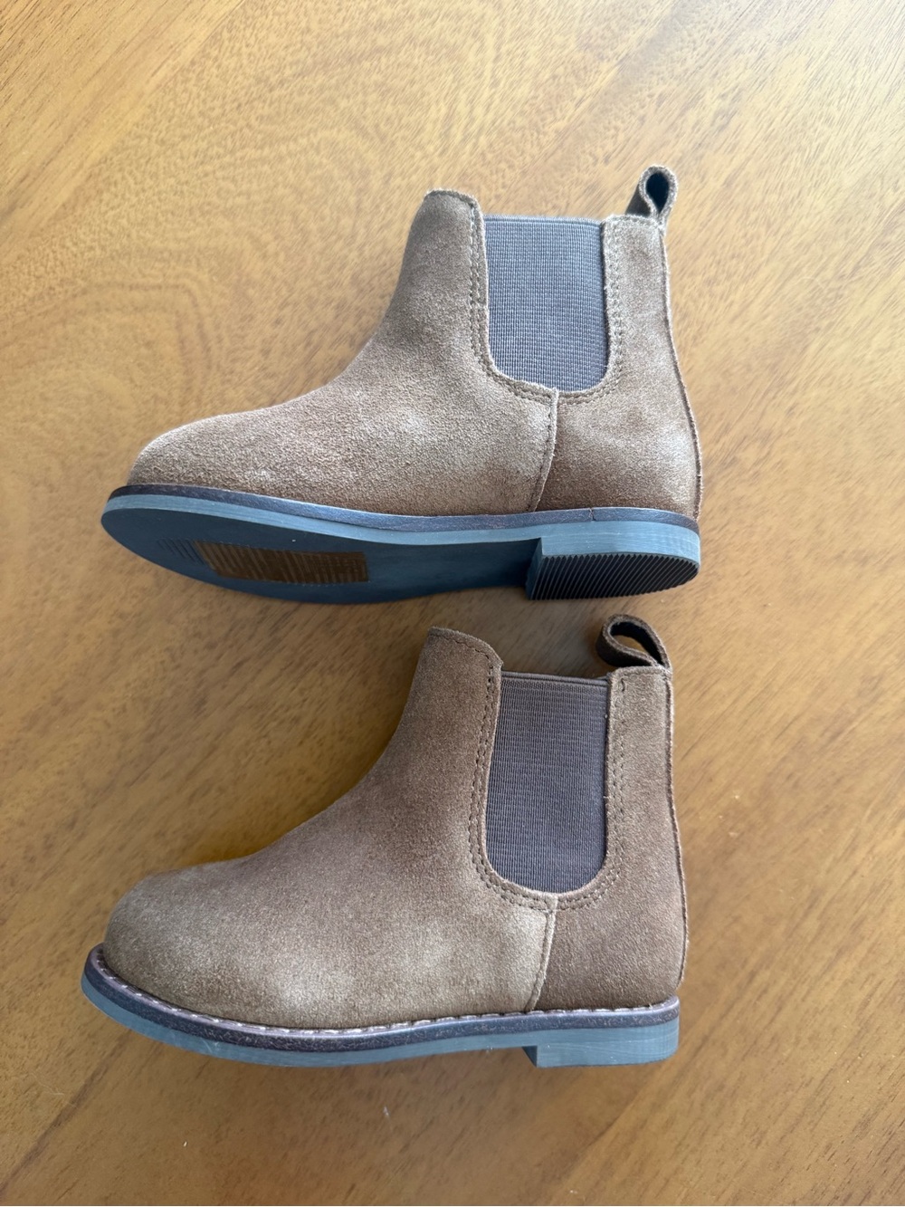 NWOT Janie & Jack Brown Suede Chelsea Boots